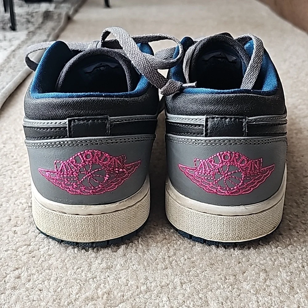 Air Jordan 1 Retro Low 'Cool Grey' 553558-018 mens sz 9.5 - Picture 4 of 6